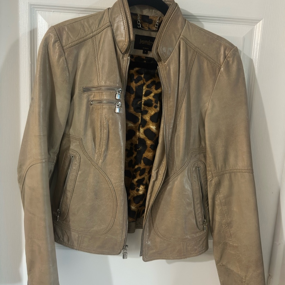 Vintage Lamb Leather Jacket – Laundry by Shelli Segal (Nordstrom)